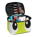 Cute Frankenstein Face Print Travel Makeup Bag