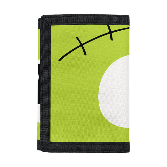 Cute Frankenstein Face Print Trifold Wallet