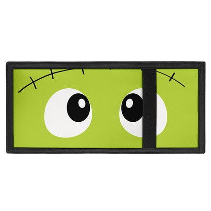 Cute Frankenstein Face Print Trifold Wallet
