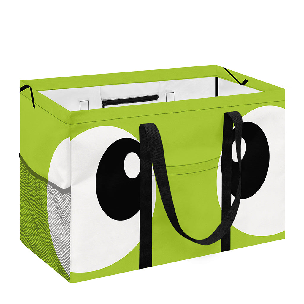Cute Frankenstein Face Print Utility Tote Bag