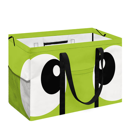 Cute Frankenstein Face Print Utility Tote Bag