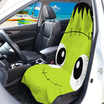Cute Frankenstein Face Print Waterproof Car Seat Cover