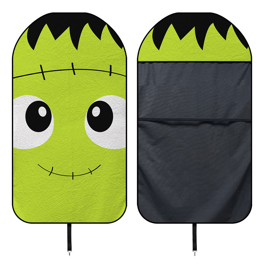 Cute Frankenstein Face Print Waterproof Car Seat Cover