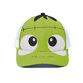 Cute Frankenstein Face Print White Mesh Trucker Hat
