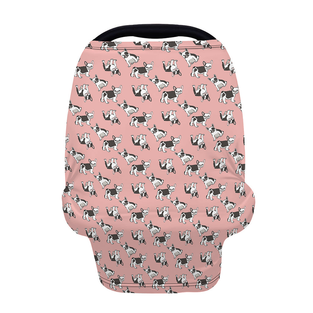 Cute French Bulldog Puppy Pattern Print Baby Seat Cover