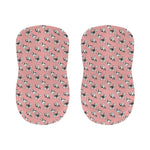 Cute French Bulldog Puppy Pattern Print Bar Stool Covers
