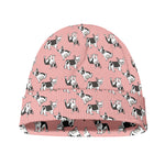 Cute French Bulldog Puppy Pattern Print Beanie