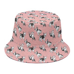 Cute French Bulldog Puppy Pattern Print Bucket Hat
