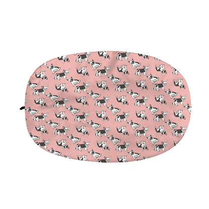 Cute French Bulldog Puppy Pattern Print Car Side Mirror Covers