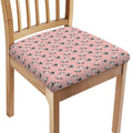 Cute French Bulldog Puppy Pattern Print Chair Cushion Cover