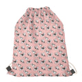 Cute French Bulldog Puppy Pattern Print Drawstring Bag