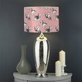 Cute French Bulldog Puppy Pattern Print Drum Lamp Shade