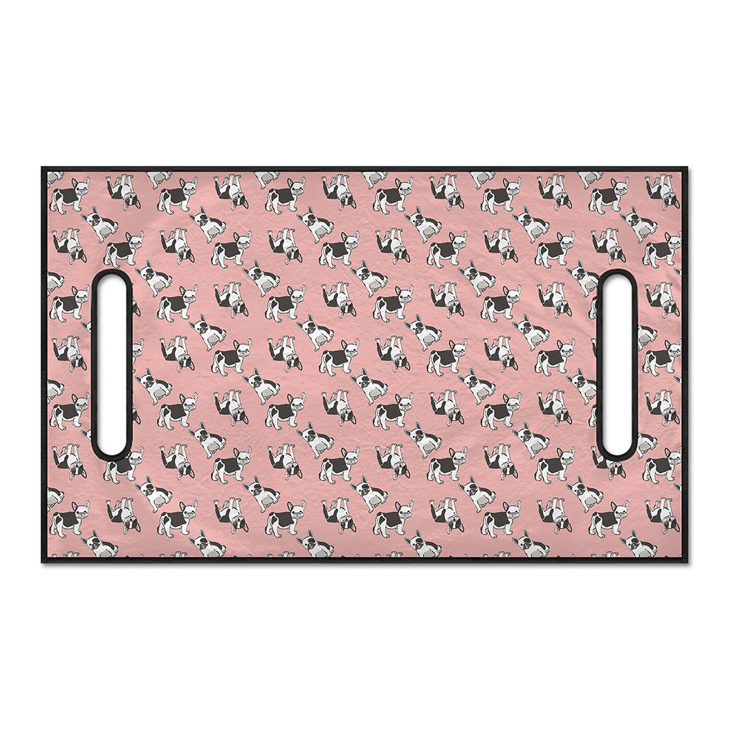 Cute French Bulldog Puppy Pattern Print Golf Cart Seat Cover