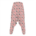 Cute French Bulldog Puppy Pattern Print Hammer Pants