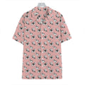 Cute French Bulldog Puppy Pattern Print Hawaiian Shirt