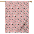 Cute French Bulldog Puppy Pattern Print House Flag
