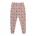 Cute French Bulldog Puppy Pattern Print Jogger Pants