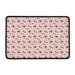 Cute French Bulldog Puppy Pattern Print Kitchen Mat