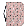 Cute French Bulldog Puppy Pattern Print Leather Bible Cover