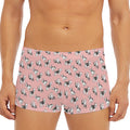Cute French Bulldog Puppy Pattern Print Men's Short Boxer Briefs