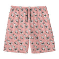 Cute French Bulldog Puppy Pattern Print Men's Swim Trunks
