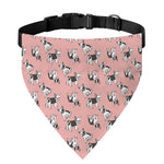 Cute French Bulldog Puppy Pattern Print Over The Collar Dog Bandana