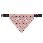 Cute French Bulldog Puppy Pattern Print Over The Collar Dog Bandana