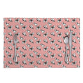 Cute French Bulldog Puppy Pattern Print Placemat