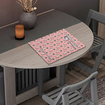 Cute French Bulldog Puppy Pattern Print Placemat
