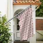 Cute French Bulldog Puppy Pattern Print Polyester Flag
