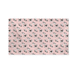Cute French Bulldog Puppy Pattern Print Polyester Flag