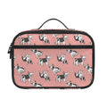 Cute French Bulldog Puppy Pattern Print Portable Lunch Bag