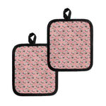 Cute French Bulldog Puppy Pattern Print Pot Holders