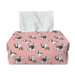 Cute French Bulldog Puppy Pattern Print Rectangle Tissue Box Cover