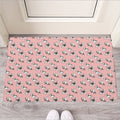 Cute French Bulldog Puppy Pattern Print Rubber Doormat