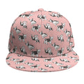 Cute French Bulldog Puppy Pattern Print Snapback Cap