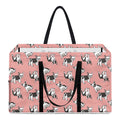 Cute French Bulldog Puppy Pattern Print Utility Tote Bag