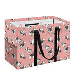 Cute French Bulldog Puppy Pattern Print Utility Tote Bag