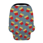 Cute French Fries Pattern Print Baby Seat Cover