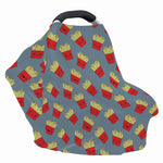 Cute French Fries Pattern Print Baby Seat Cover