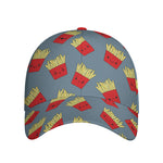 Cute French Fries Pattern Print Baseball Cap