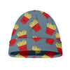 Cute French Fries Pattern Print Beanie