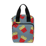 Cute French Fries Pattern Print Bible Tote Bag