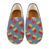 Cute French Fries Pattern Print Casual Shoes