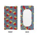 Cute French Fries Pattern Print Changing Pad Cover