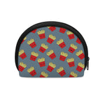 Cute French Fries Pattern Print Coin Purse