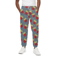Cute French Fries Pattern Print Cotton Sweatpants