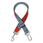 Cute French Fries Pattern Print Dog Seat Belt