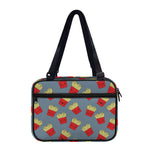 Cute French Fries Pattern Print Double Strap Bible Bag