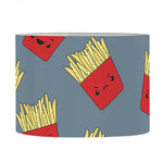 Cute French Fries Pattern Print Drum Lamp Shade